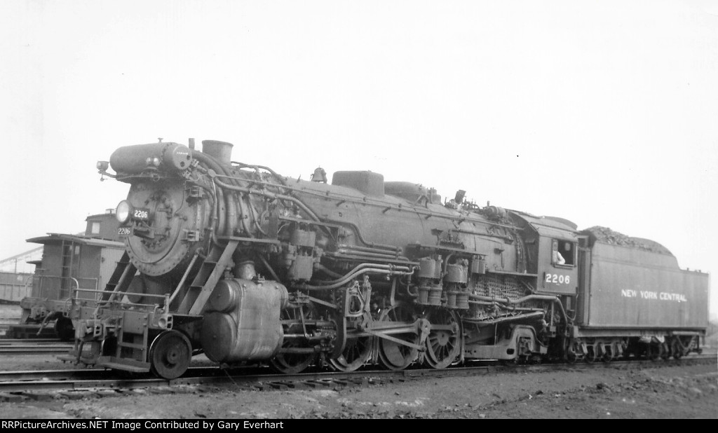 NYC 2-8-2 #2206 - New York Central